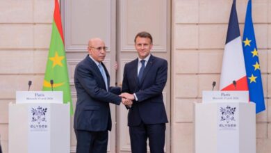 صورة الرئيس غزواني يتوجه إلى نواكشوط في ختام زيارة دولة إلى فرنسا