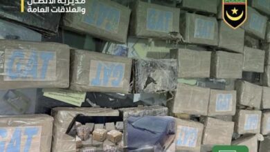 صورة الشرطة : تفكيك شبكة إجرامية تنشط في ترويج المخدرات وحبوب الهلوسة