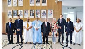 صورة وفد ألماني يزور موريتانيا ويلتقي رئيس البرلمان