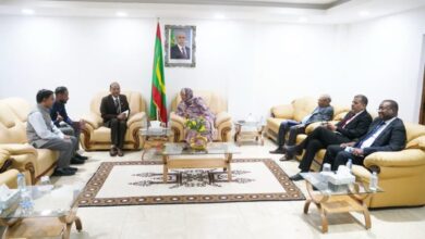 صورة معالي مفوضة الأمن الغذائي تستقبل السفير الهندي