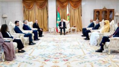 صورة غزواني يستقبل بعثة من صندوق النقد الدولي