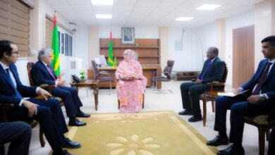 صورة وزيرة الإسكان تبحث مع السفير المصري تعزيز التعاون في مجالات القطاع