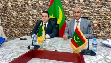 صورة اجتماع تنسيقي موريتاني جزائري لتفعيل اتفاقية الصيد بين البلدين