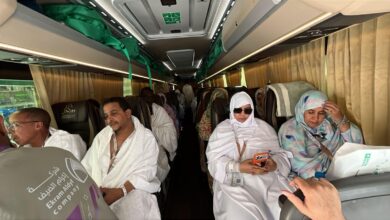 صورة اكتمال وصول الحجاج الموريتانيين إلى مكة المكرمة