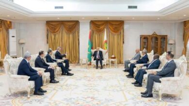 صورة غزواني يستقبل الوزير المنتدب لدى رئيس الحكومة المغربية المكلف بالاستثمار