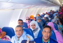 صورة وصول الفوج الخامس من الحجيج إلى المدينة المنورة