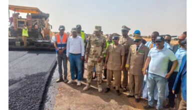صورة وزير التجهيز يعاين اشغال بناء طريق باركيول- الصواطه