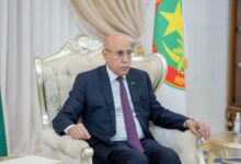صورة غزواني يلتقي وفدين سعوديين لبحث مشاريع الطاقة