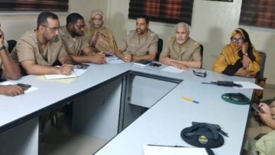 صورة آدرار: السلطات تبحث إجراءات الوقاية من مخاطر الأمطار