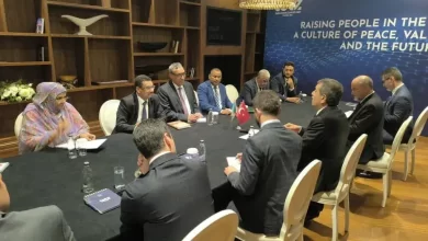 صورة وزير التعليم العالي يبحث مع نظيره التركي تطوير تعاون البلدين
