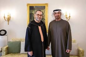 صورة بن زايد يتباحث مع محمد السادس خلال زيارة خاصة للمغرب