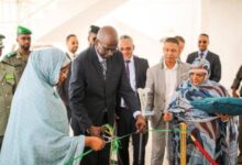 صورة وزير المالية يدشن خلية للتكوين في المالية العامة بنواكشوط