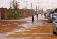 صورة هطل أمطار على مناطق داخلية في ولايتين “مقاييس”