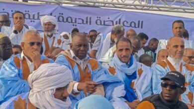 صورة نواذيبو : أحزاب سياسية معارضة تنظم مهرجانا شعبيا
