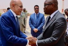 صورة رئيس بنين يغادر نواكشوط بعد زيارة عمل إلى موريتانيا