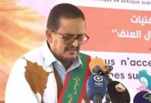 صورة رئيس جهة لبراكنه يدعو ولد الغزواني إلى الترشح لمأمورية ثالثة