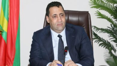صورة ولد أجاي يعلن التغلب على مشكل الطمي