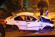 صورة نواكشوط: إصابة ثلاثة أشخاص في حادث سير بسبب التفحيط
