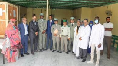 صورة كينروس تازيازت تدعم مصحة الجمارك بمعدات طبية