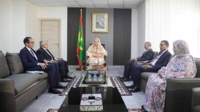 صورة وزيرة التجارة والسياحة تبحث مع السفير المصري تعزيز التعاون الاقتصادي