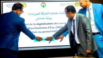 صورة إطلاق رقمنة خدمات الشركة الوطنية للماء وربطها ببوابة ” خدماتي”