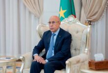 صورة الرئيس الغزواني يستقبل المكتب التنفيذي لنادي القضاة الموريتانيين