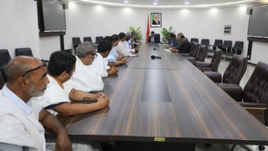 صورة اجتماع اللجنة المكلفة بالتحضير لحملة زراعة الخضروات