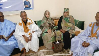صورة بعثة حزب الإنصاف في وادان تعقد اجتماعًا تحضيريًا لزيارة رئيس الجمهورية