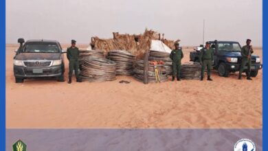 صورة الدرك الوطني يوقف عصابة سرقت 4 كيلومترات من الكابلات الكهربائية