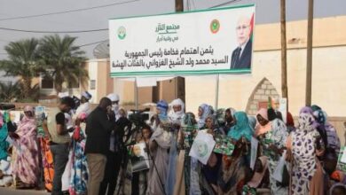 صورة أطار.. استقبال حافل من مجتمع “التآزر” لفخامة رئيس الجمهورية