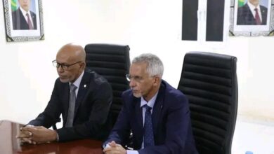صورة دحيد ولد القاسم يتسلم مهامه مفوضًا لحقوق الإنسان