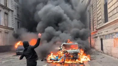 صورة احتجاجات في مدن فرنسية كبرى وسط تصاعد الغضب من غلاء المعيشة