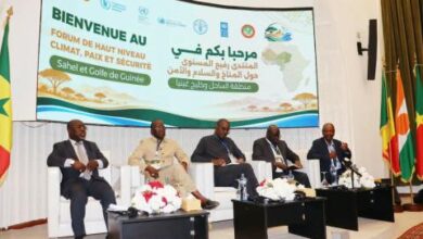 صورة منتدى المناخ والسلام والأمن يبحث مخاطر المناخ والاستقرار في الساحل وخليج غينيا